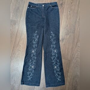 Escada Dark Blue Denim Jean